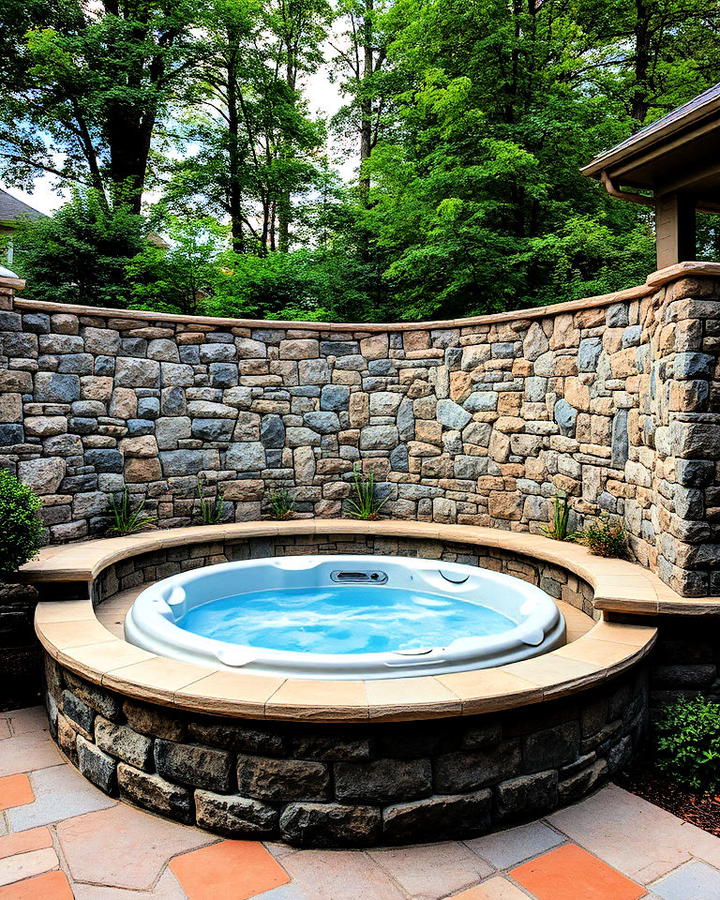 Rustic Stone Walls to Add Charm