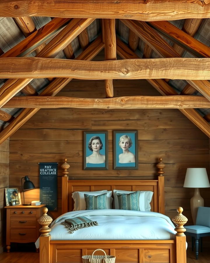 Rustic Wooden Beams