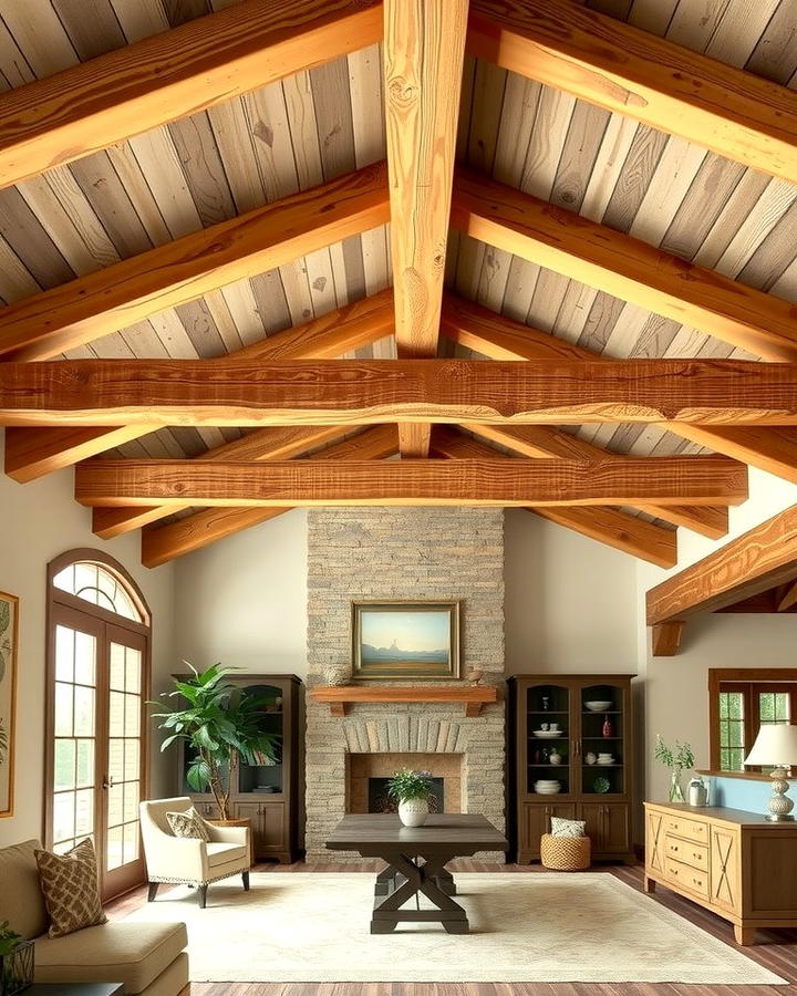 Rustic Wooden Beams