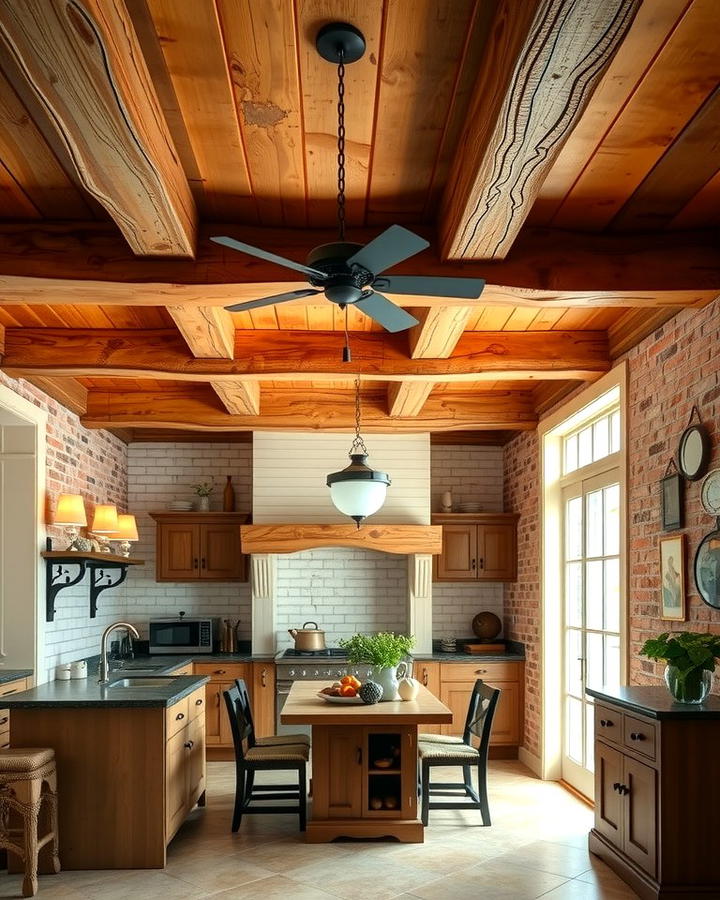 Rustic Wooden Beams