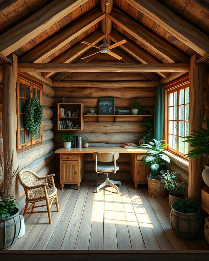 Rustic Wooden Cabin