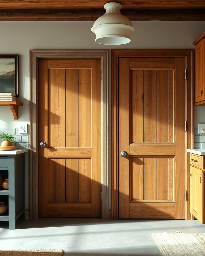 Rustic Wooden Doors for Natural Appeal