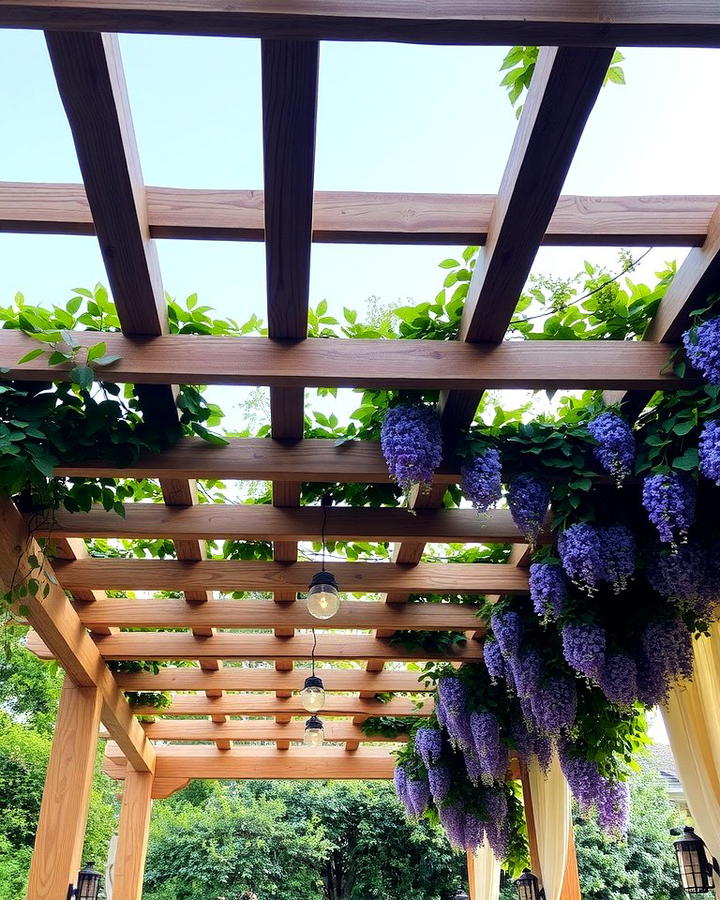 Rustic Wooden Pergola