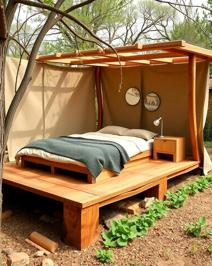 Rustic Wooden Platforms