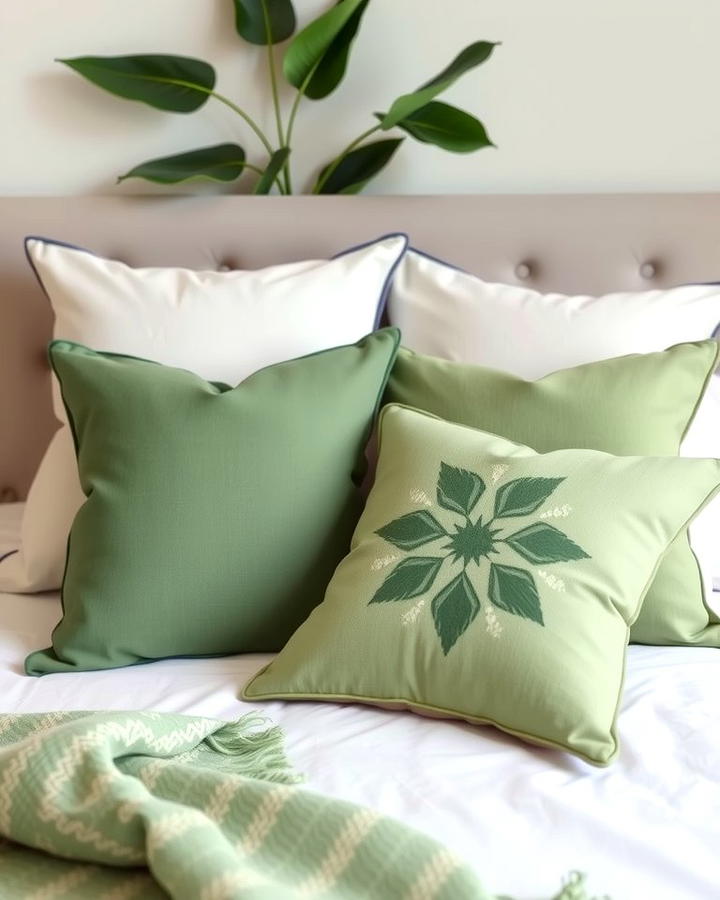 Sage Green Throw Pillows