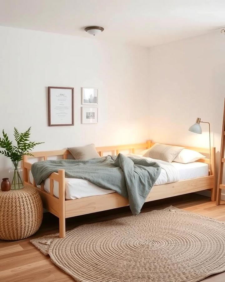 Scandinavian Inspired Corner Bed