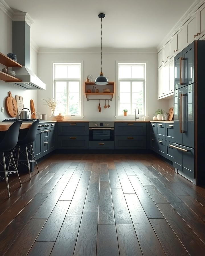 Scandinavian Inspired Light and Dark Balance