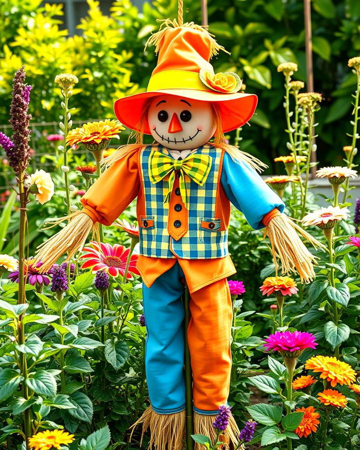 Scarecrow in Bright Colors