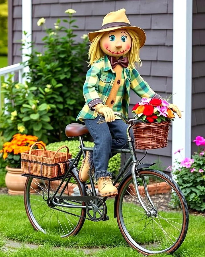 Scarecrow on a Bicycle