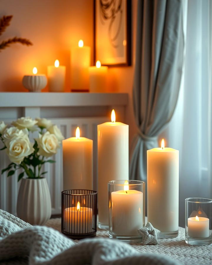 Scent the Space with Candles