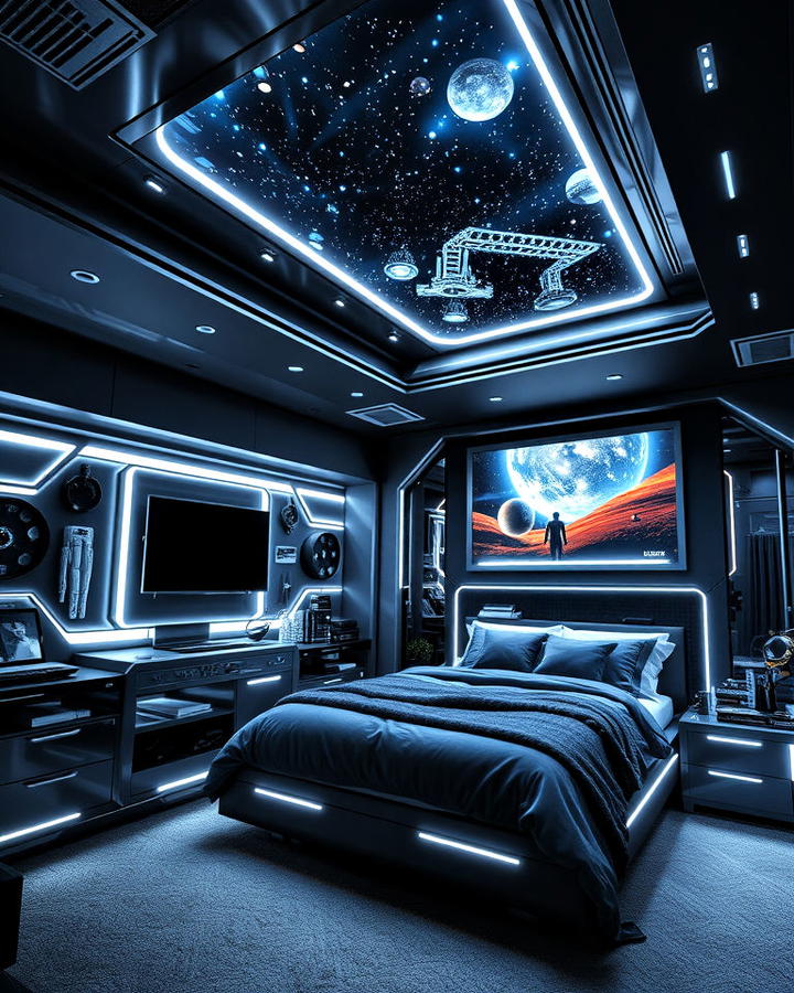 Sci fi Themed Bedroom Design