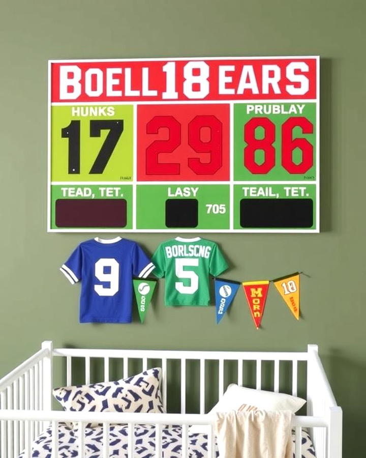 Scoreboard Wall Art