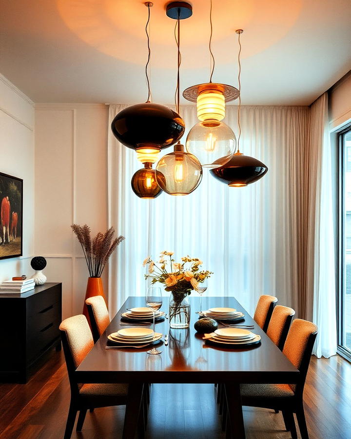 Sculptural Pendant Lights