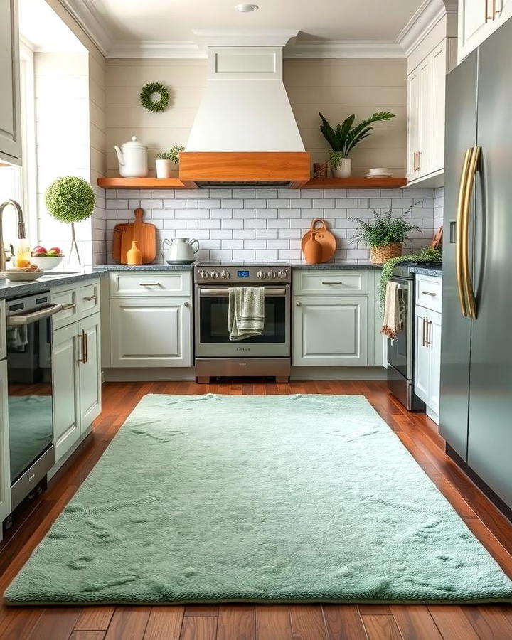 Seafoam Green Rug for a Cozy Feel