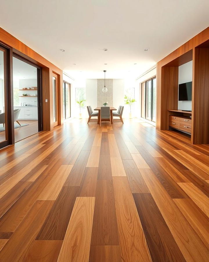 Seamless Hardwood Transitions