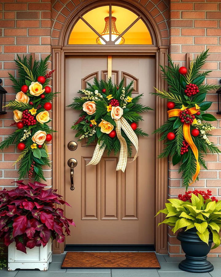 Seasonal Door Swags