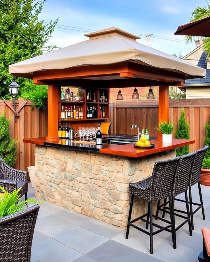 Set Up a Backyard Bar