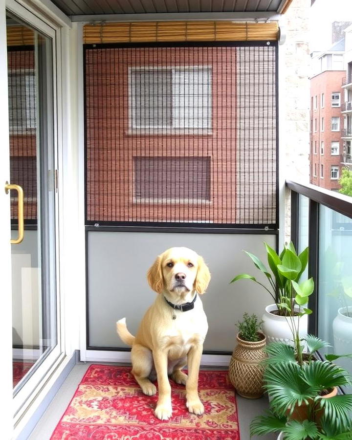 Set Up a Dog Friendly Privacy Screen