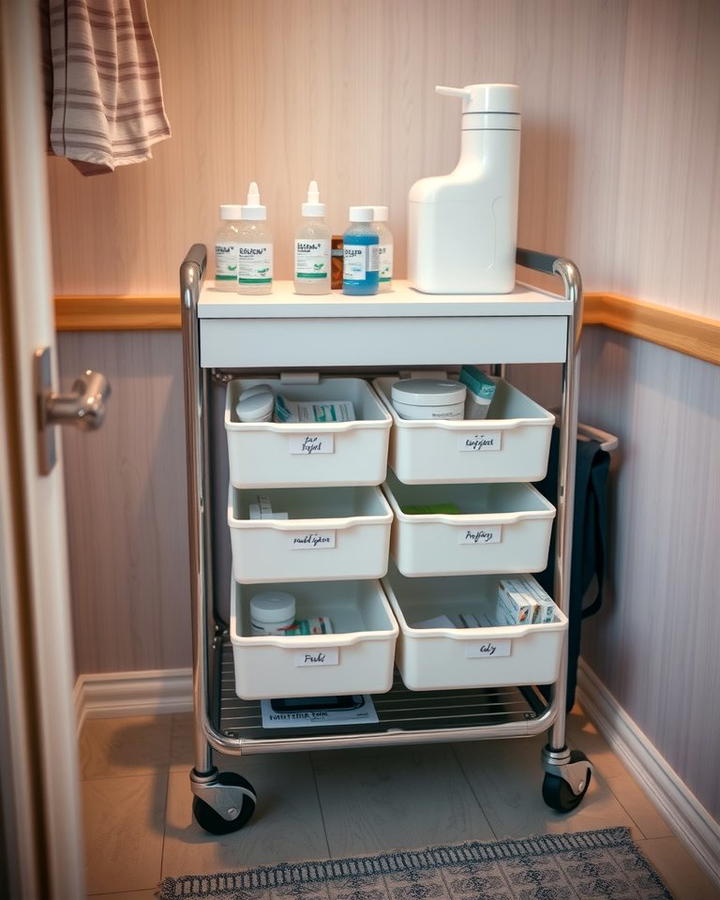 Set Up a Medicine Drawer Cart