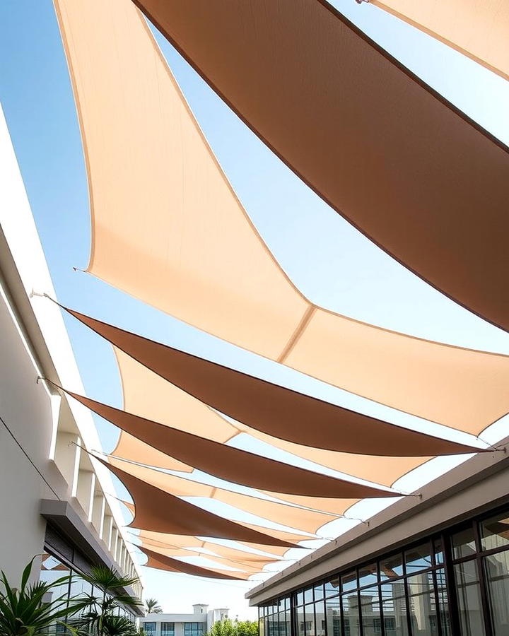 Shade Sails for a Contemporary Look