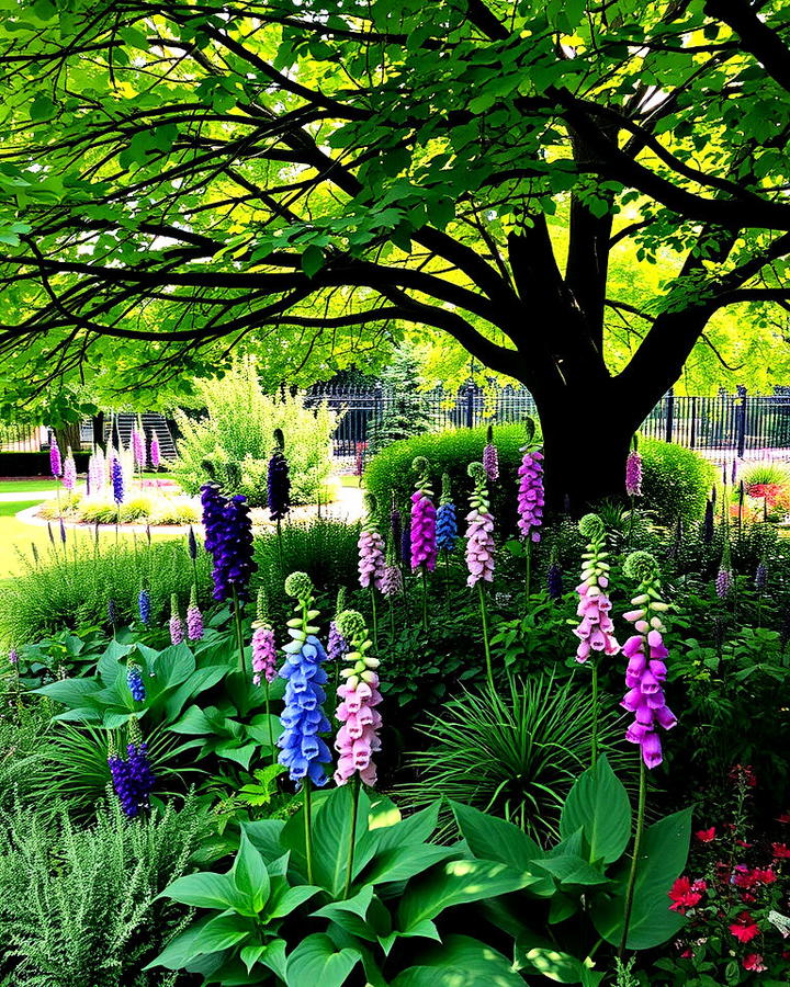 Shade loving Flower Garden Idea