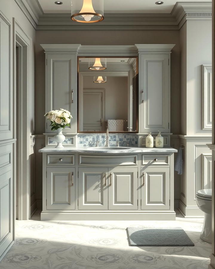 Shaker Style Grey Vanity