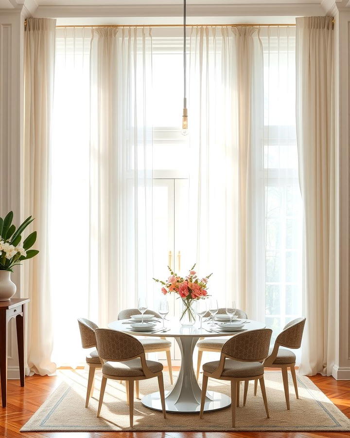 Sheer Curtains for Soft Elegance