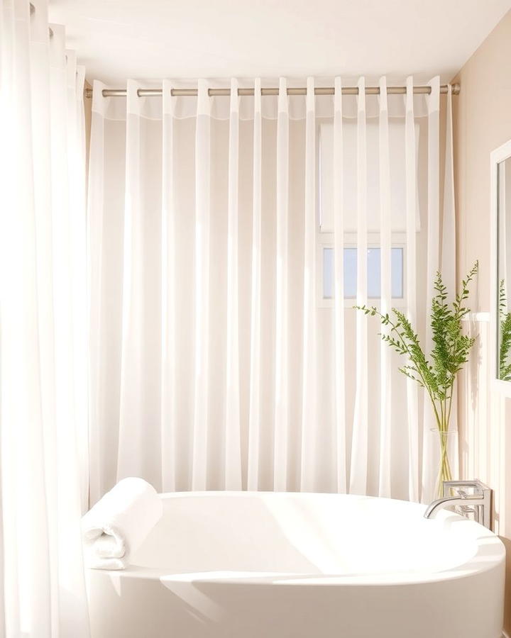 Sheer Curtains for Soft Elegance