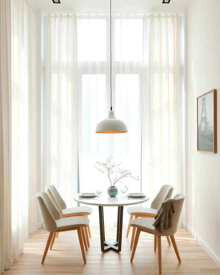 Sheer Elegance for Natural Light