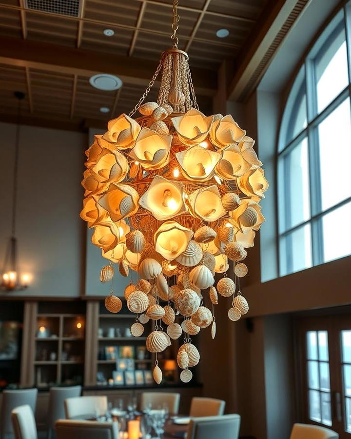 Shell Chandeliers