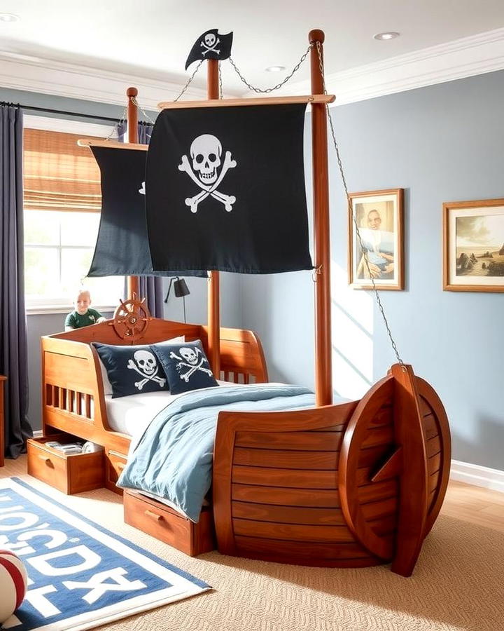 Ship Shaped Bed