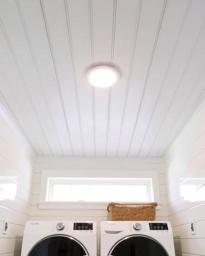 Shiplap Ceiling for Subtle Elegance