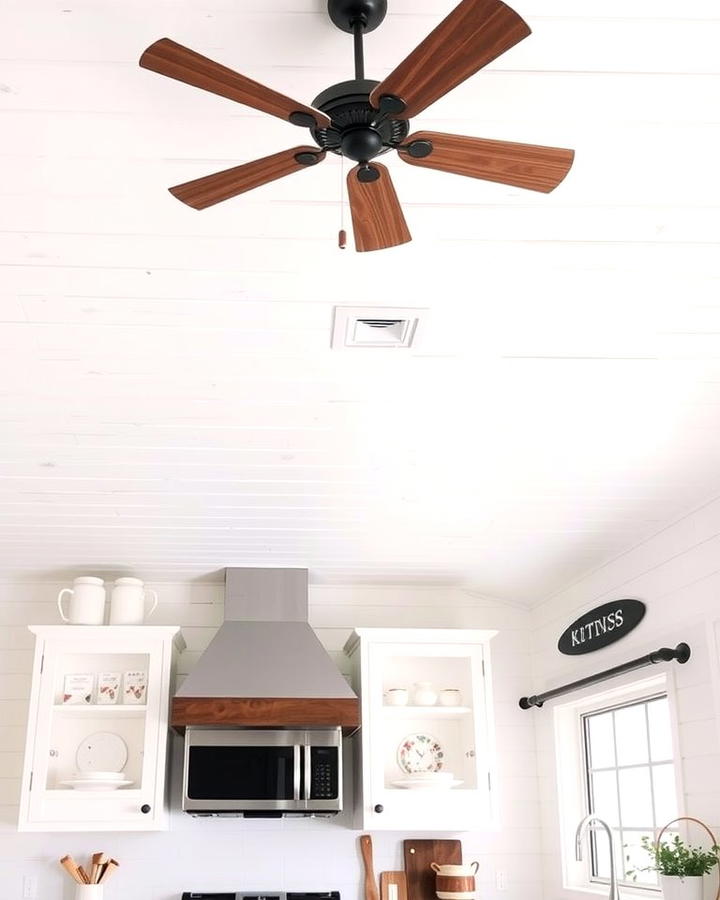 Shiplap Ceilings for Coastal Vibes