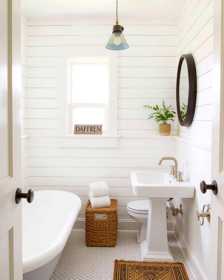 Shiplap Wainscoting