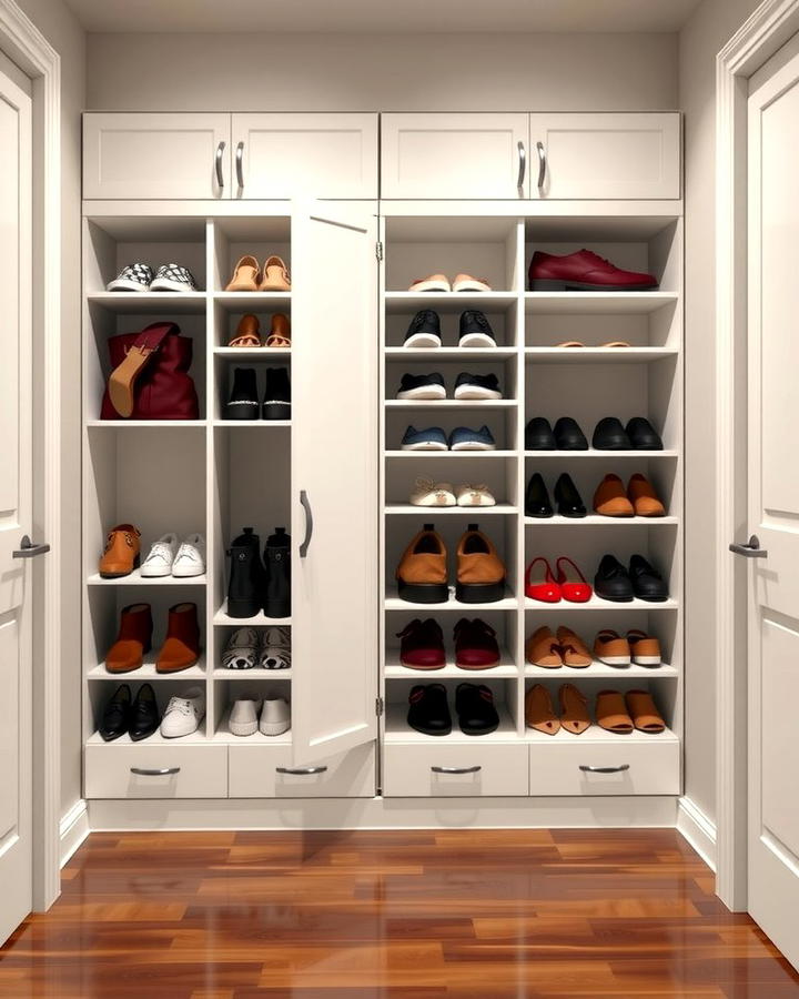 Shoe Cabinets for Sleek Storage