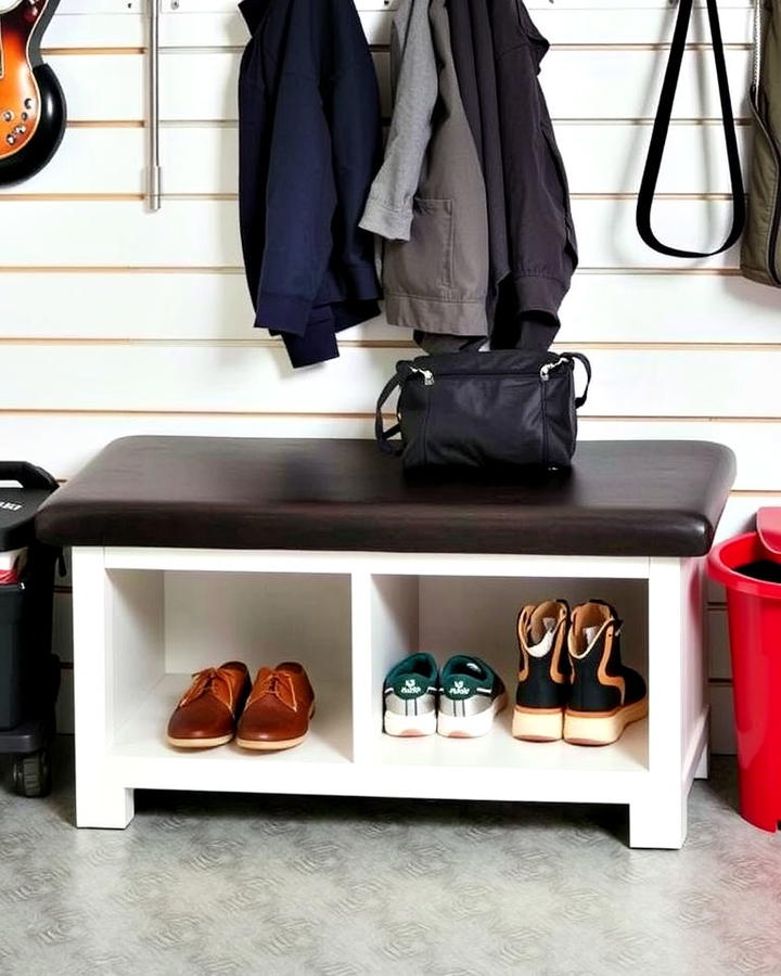 Shoe Storage Bench Idea