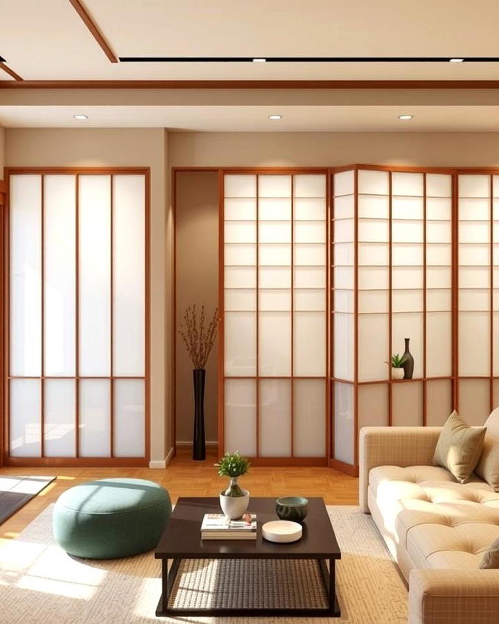 Shoji Screens for Partitioning