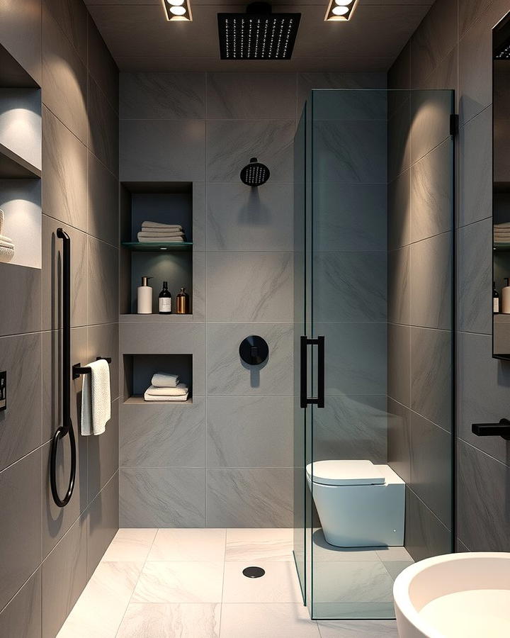 Shower Niches for Convenience