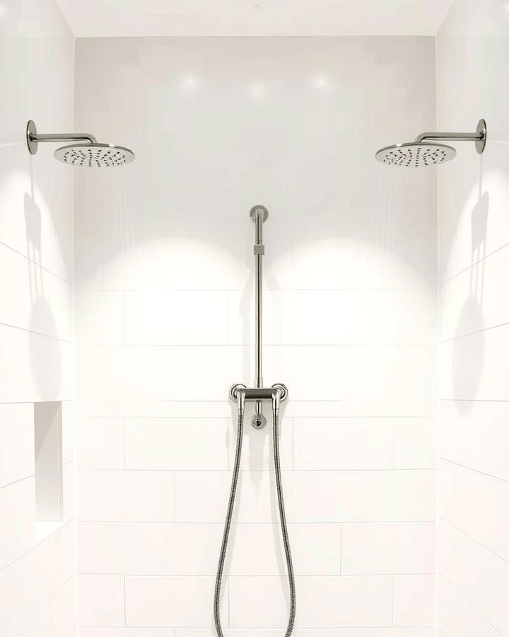 Side by Side Showerheads