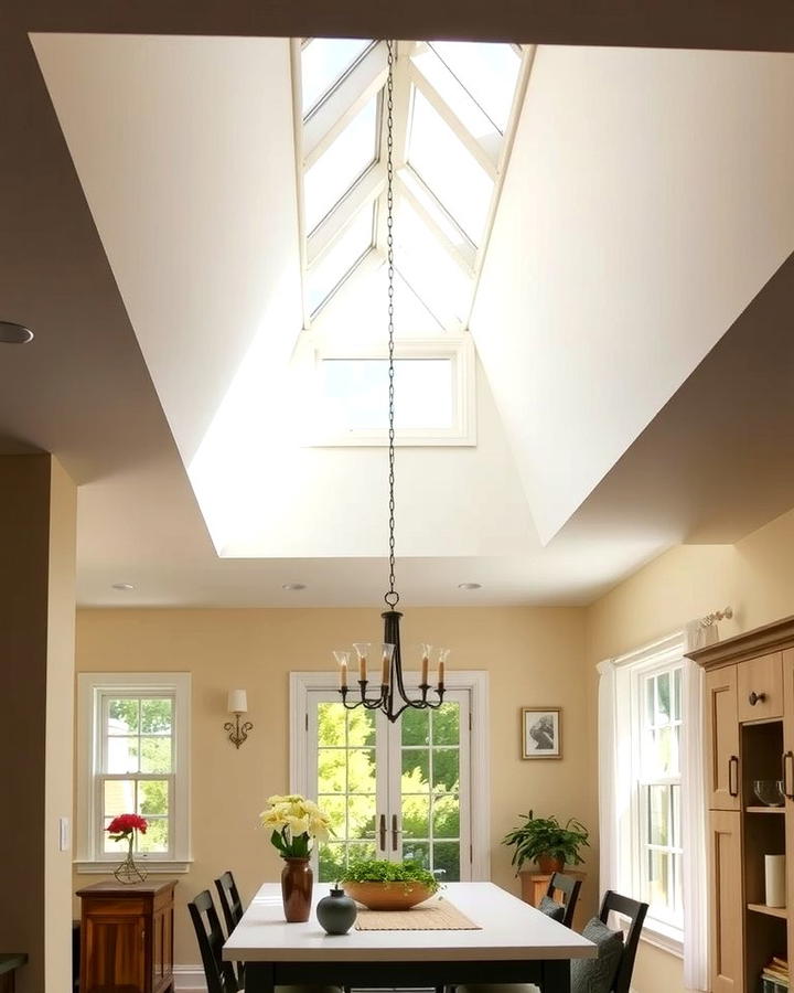 Skylight Above the Dining Area