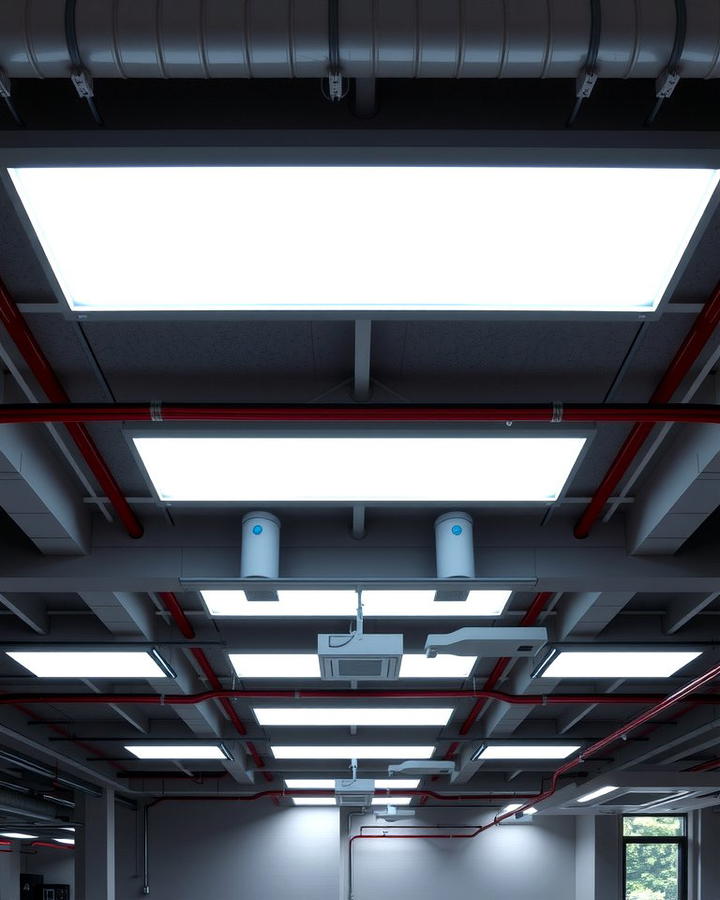 Skylight Illusions with LED Panels