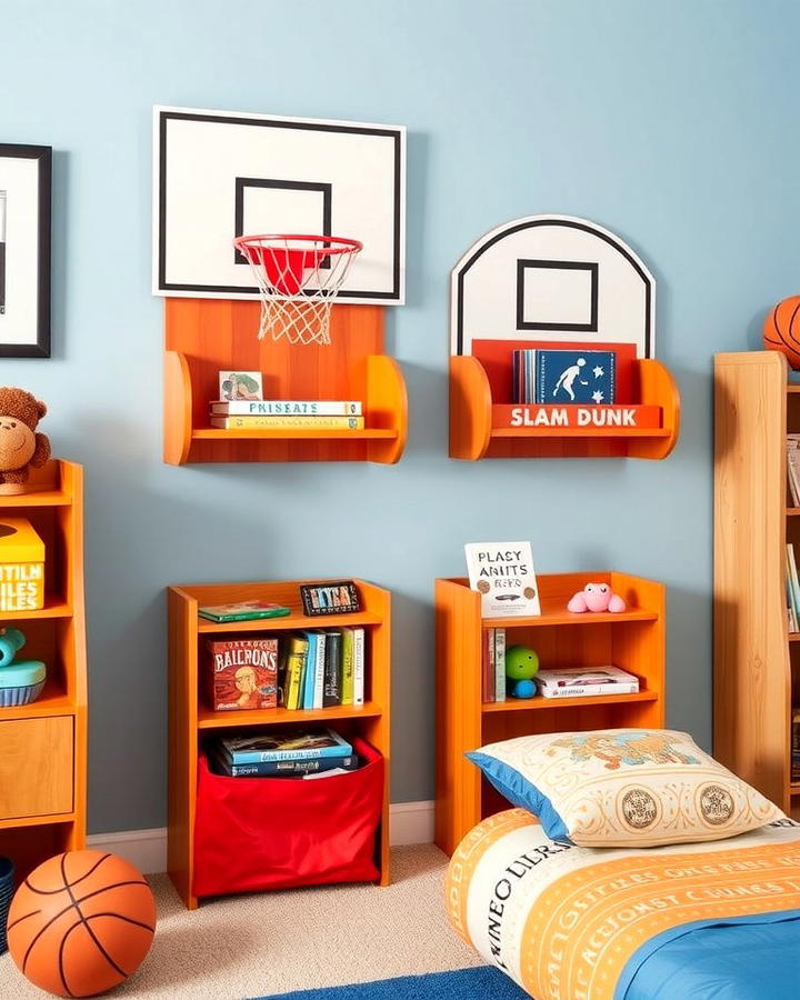 Slam Dunk Wall Shelf