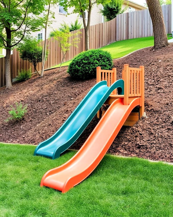 Slide for Kids in Drop Zone