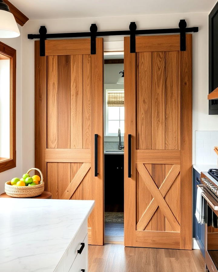 Sliding Barn Door to Add Charm