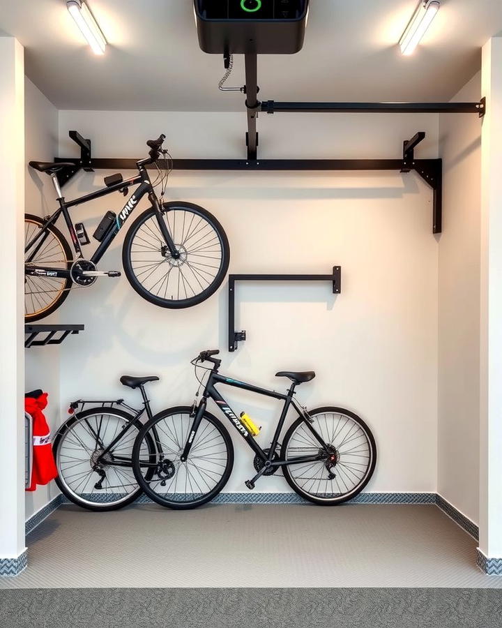 Sliding Bike Racks