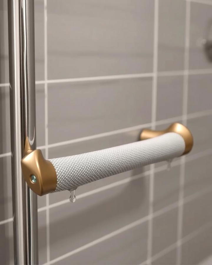 Slip Resistant Grab Bars in the Shower