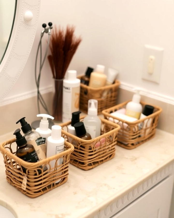 Small Baskets for Categorized Storage