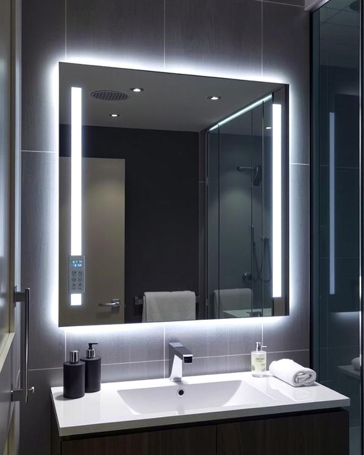 Smart Mirror Lighting for High Tech Convenience