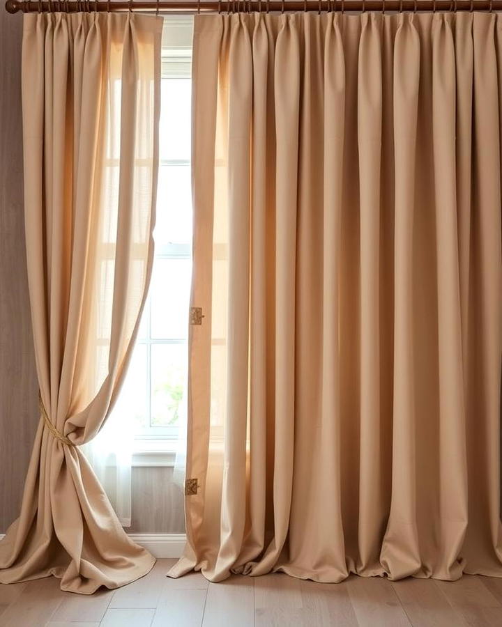 Soft Curtains and Drapes