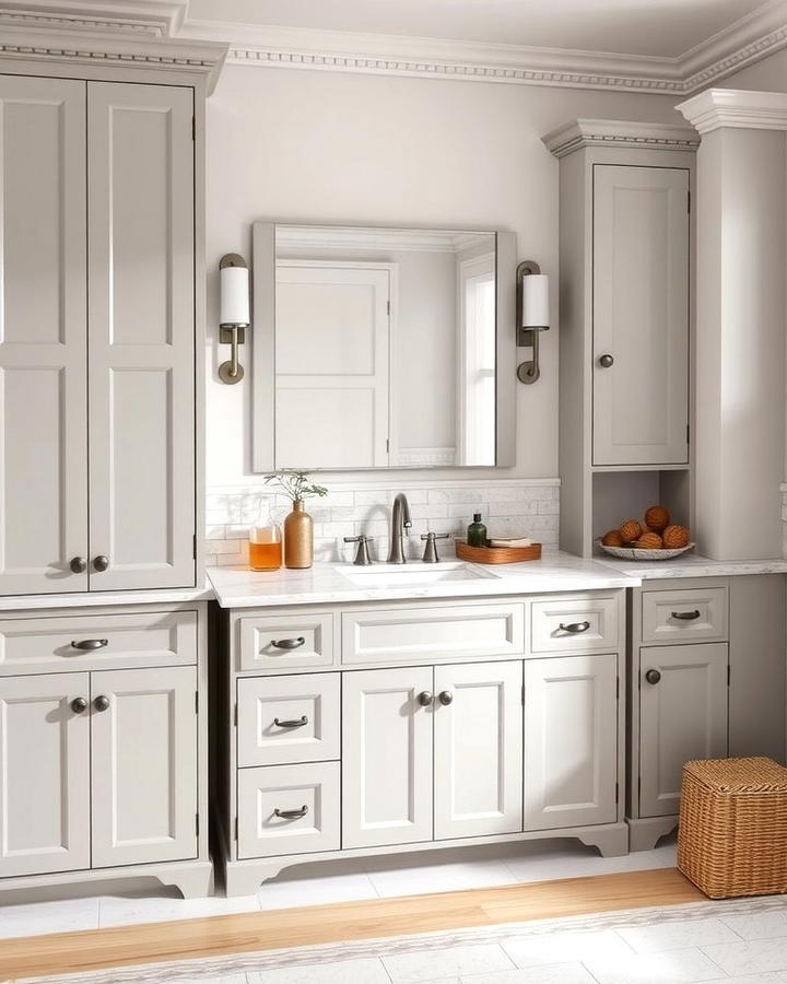 Soft Gray Cabinets